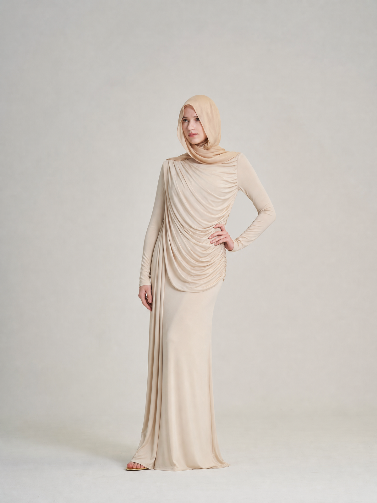 Samira Drape Dress