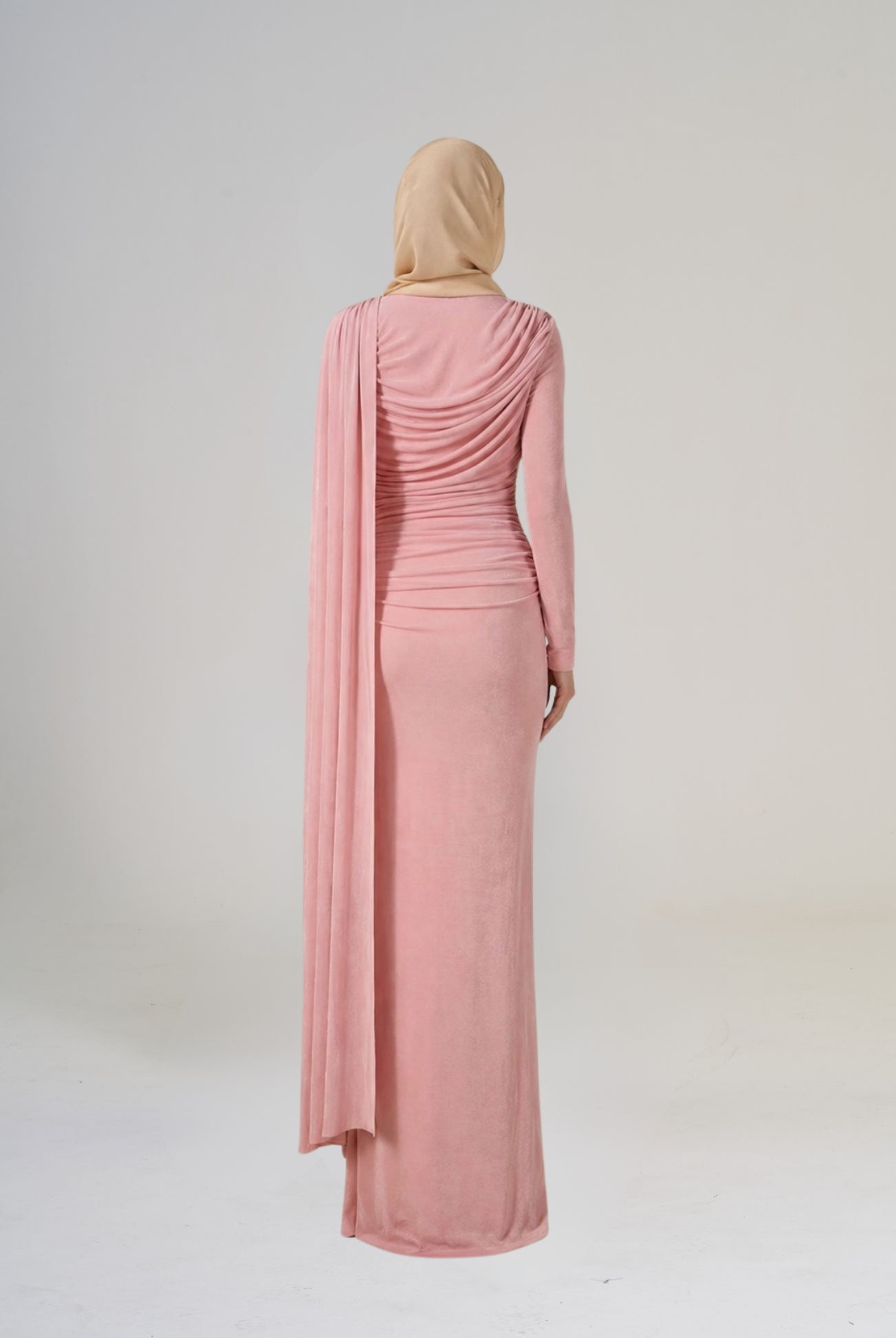 Elayna: Drape Dress