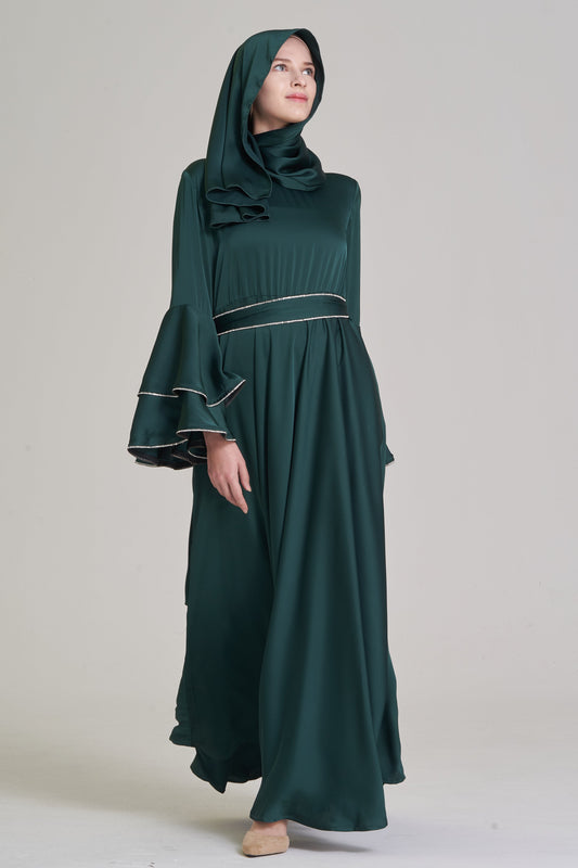 Elara: Abaya Dress Set