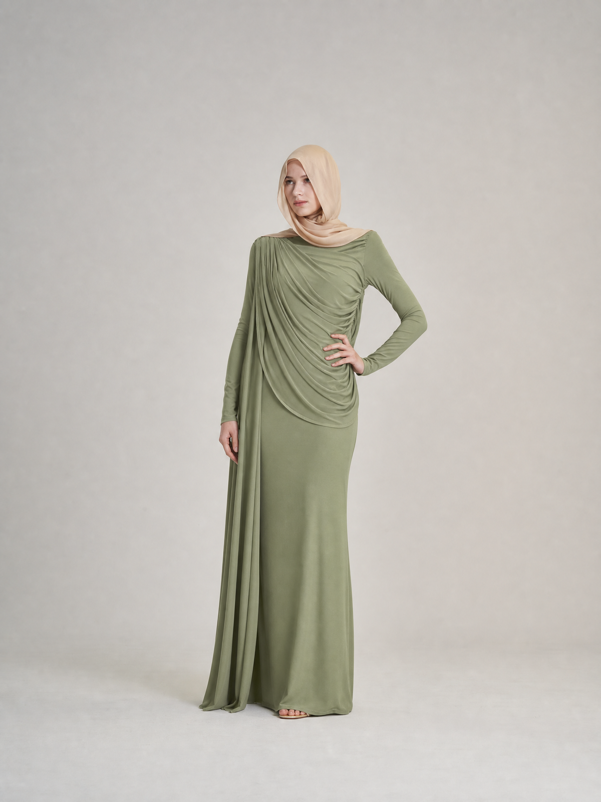 Samira Drape Dress