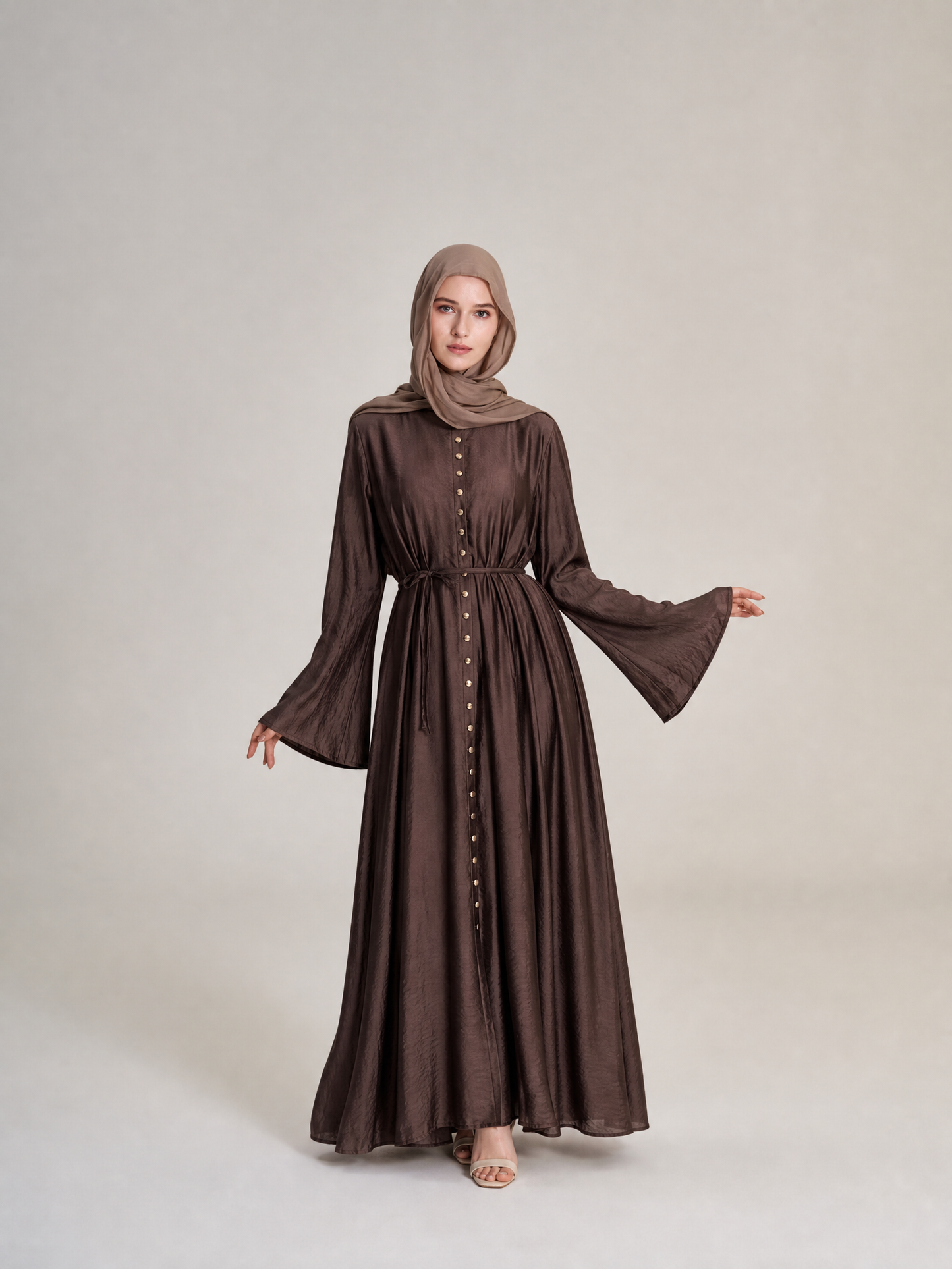 Elysia: linen maxi dress