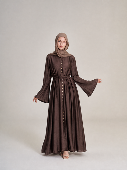 Elysia: linen maxi dress