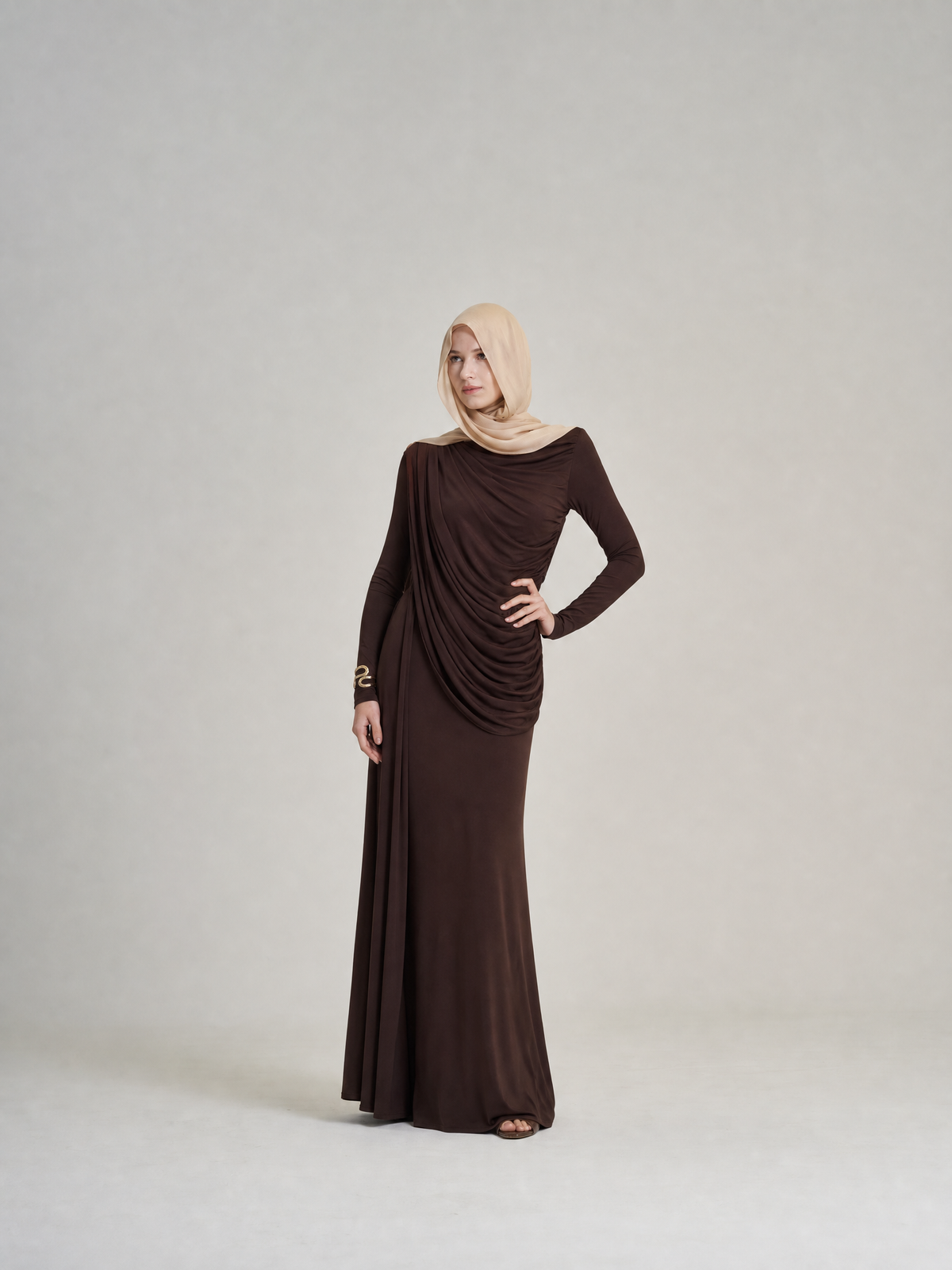 Samira Drape Dress