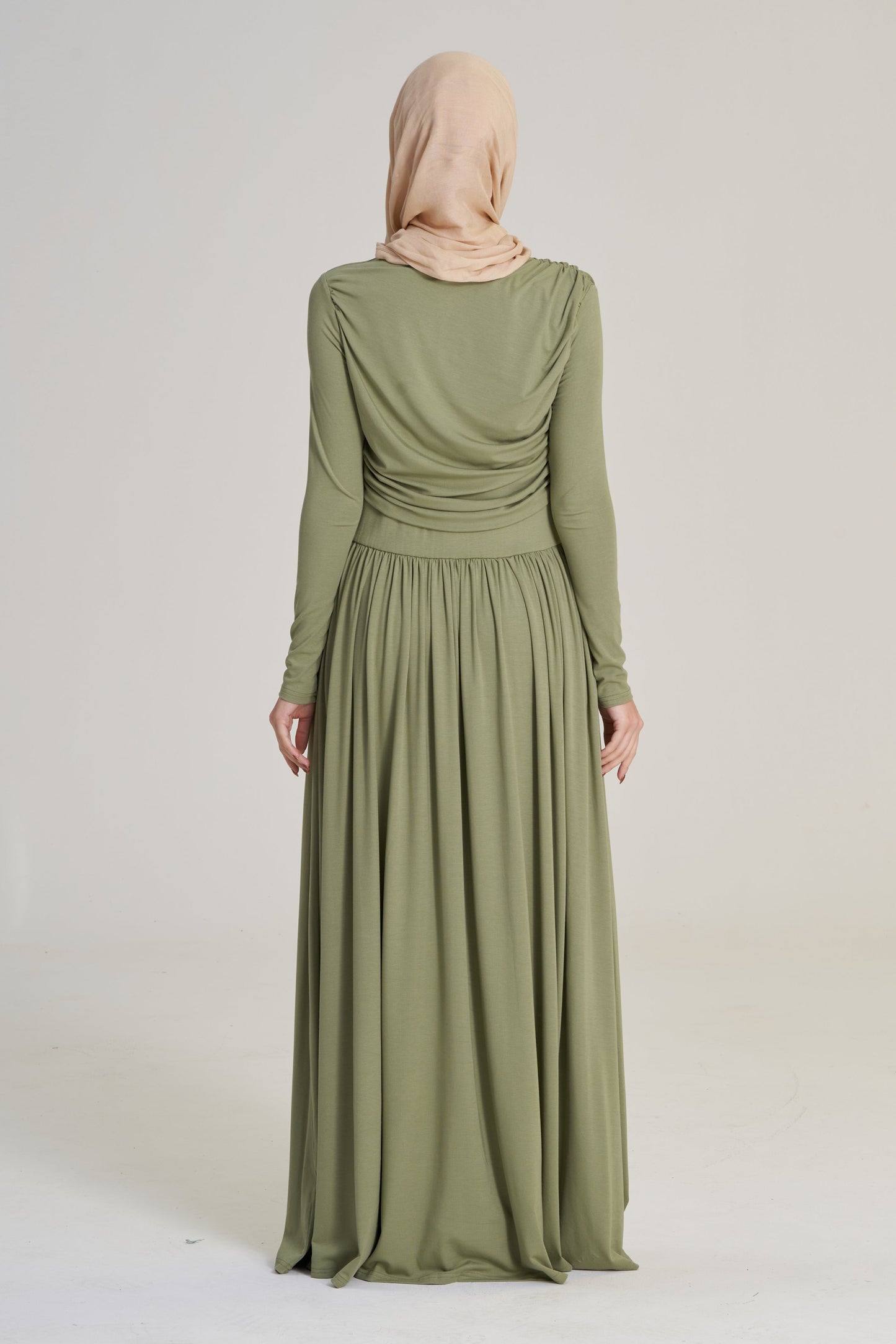 Amara: Drape Dress