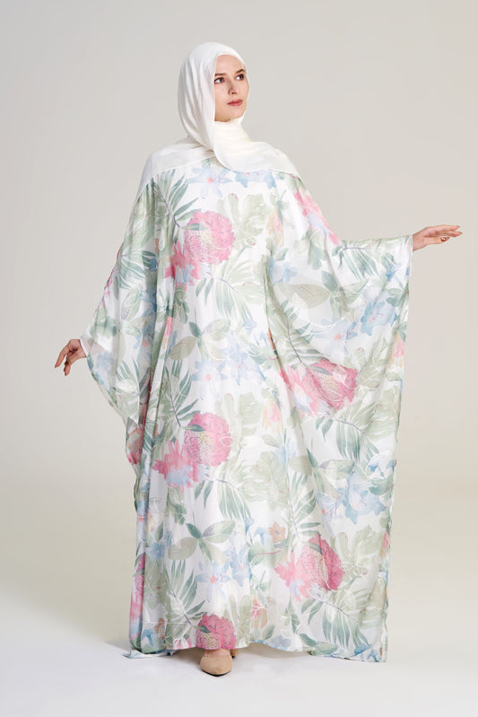 Seren: Floral Butterfly Abaya