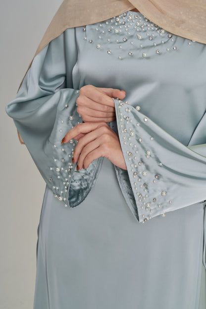 Ayla- Rhinestone and Pearl Dress