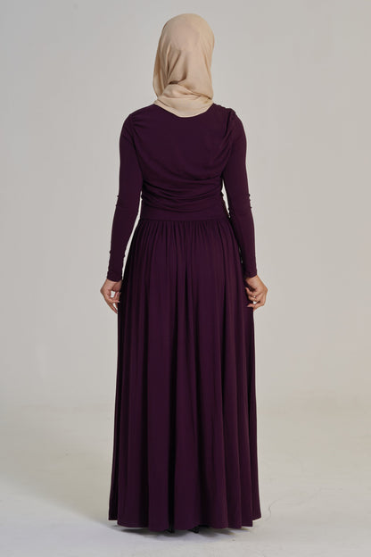 Amara: Drape Dress