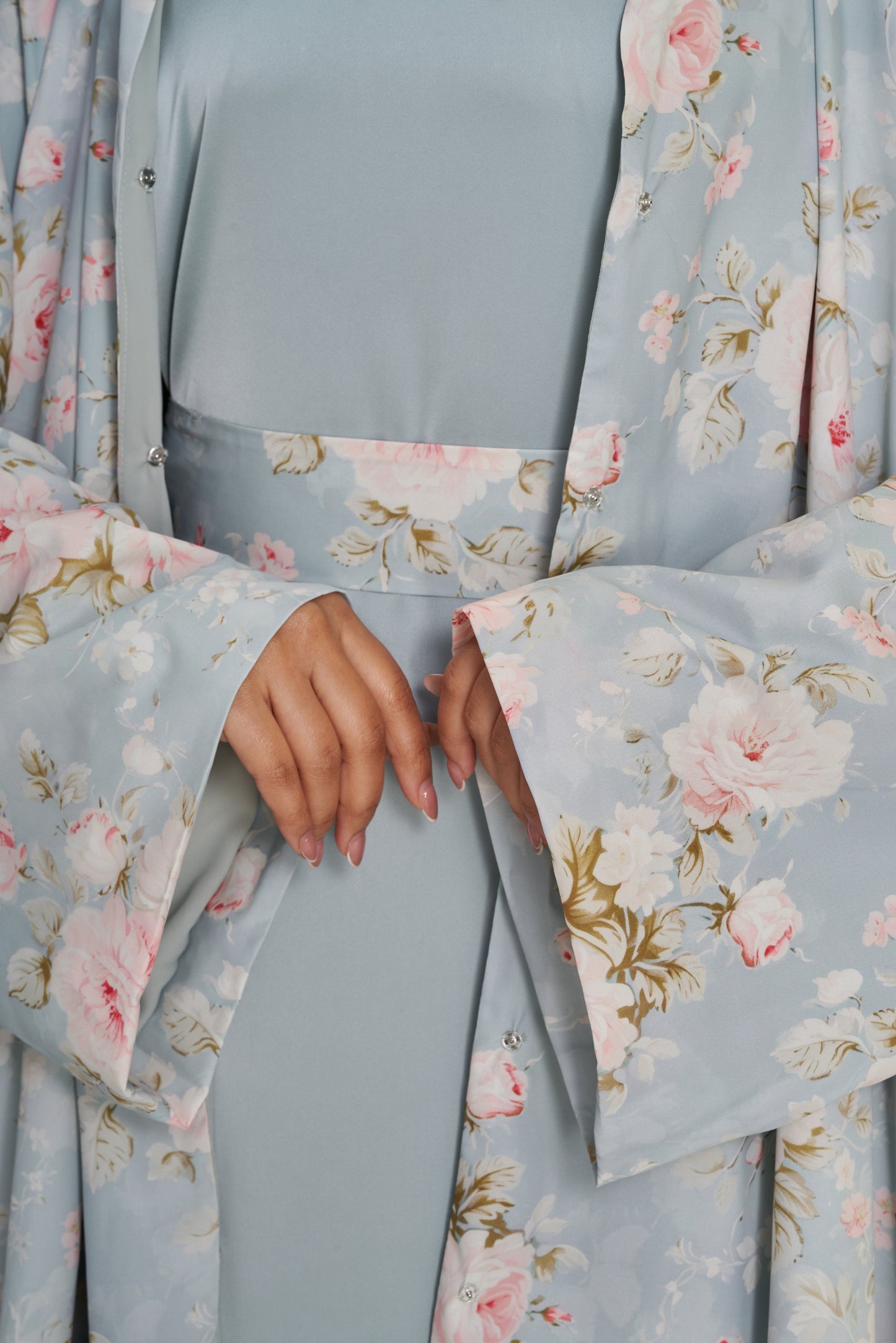 Warda: Floral Abaya