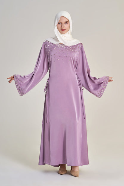 Ayla- Rhinestone and Pearl Dress