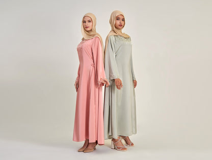 Ayla- Rhinestone and Pearl Dress