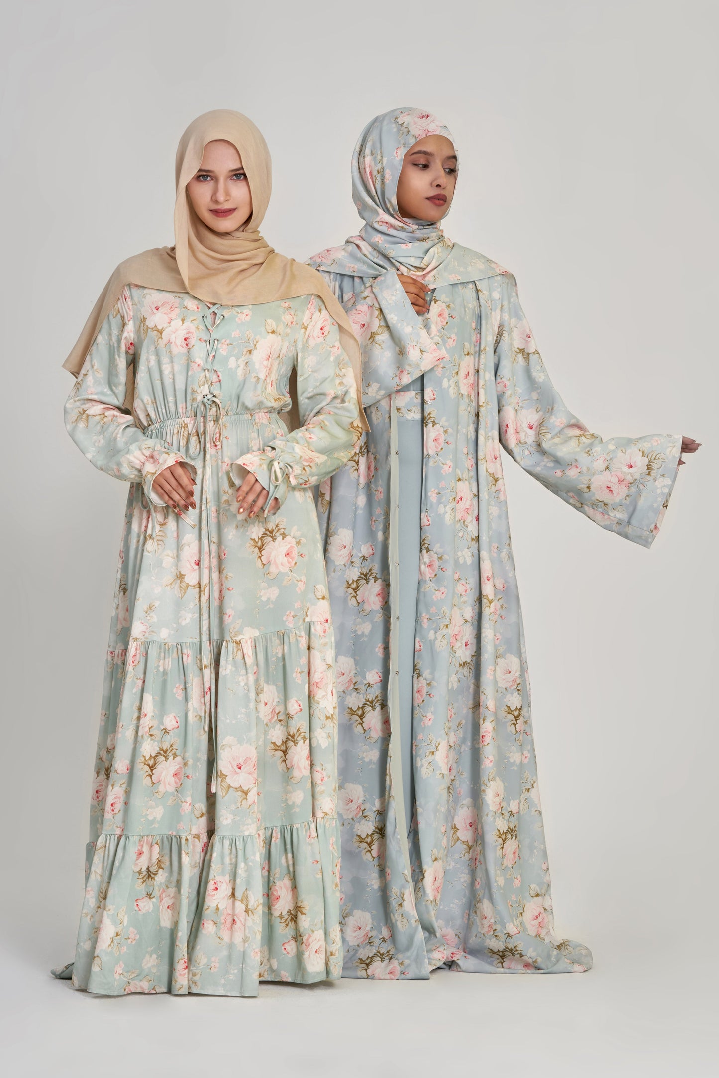 Warda: Floral Abaya